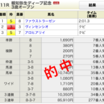 報知杯弥生賞ディープインパクト記念